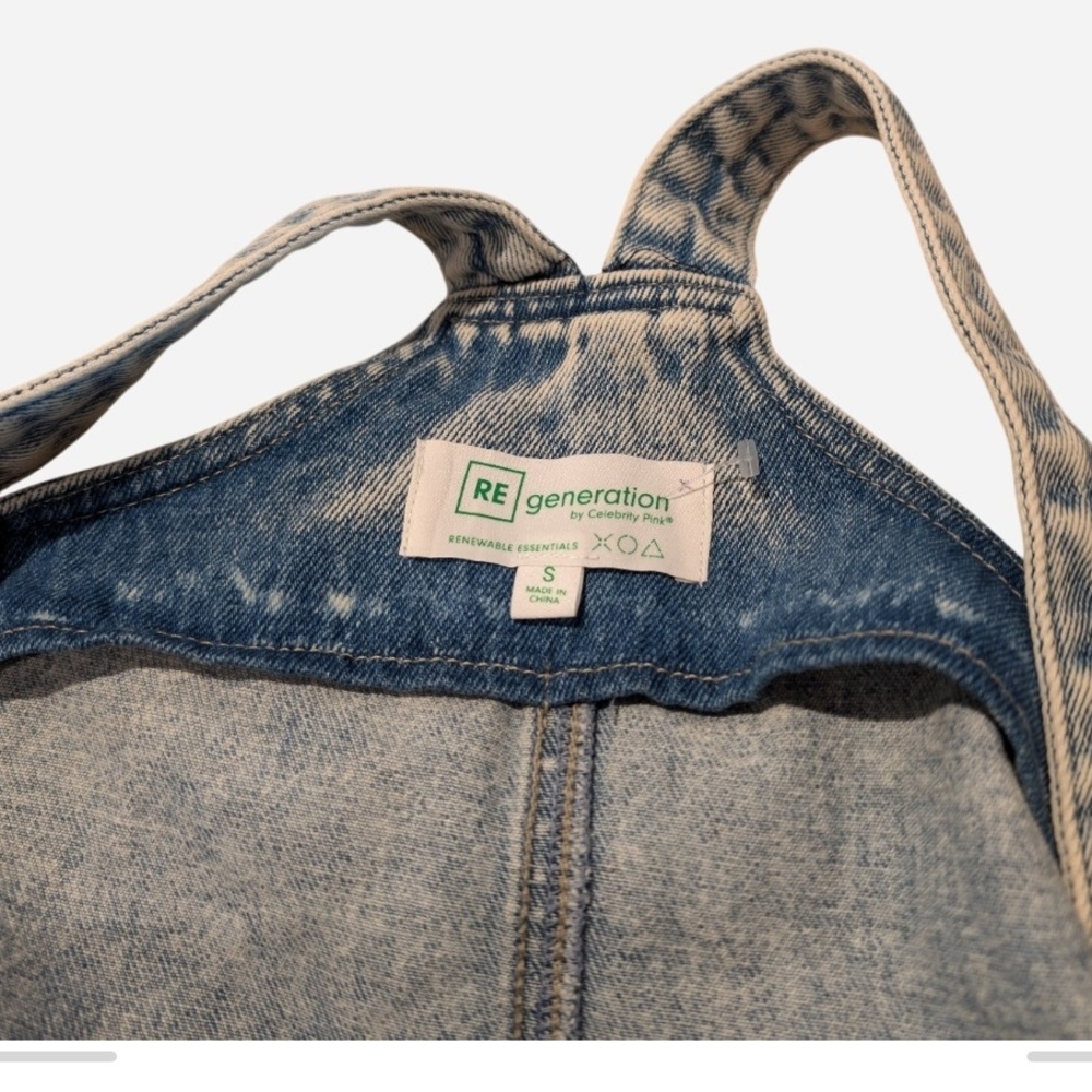 Denim Womans Overall Dress - Picture 4 of 8
